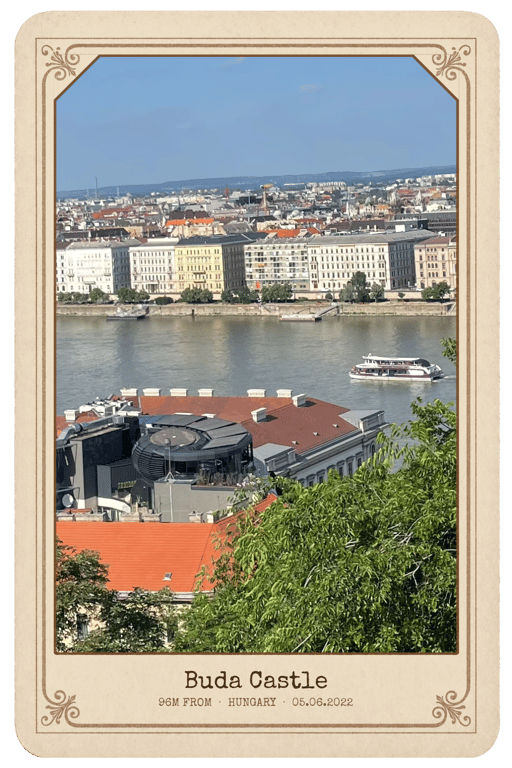 A postcard from Buda Castle