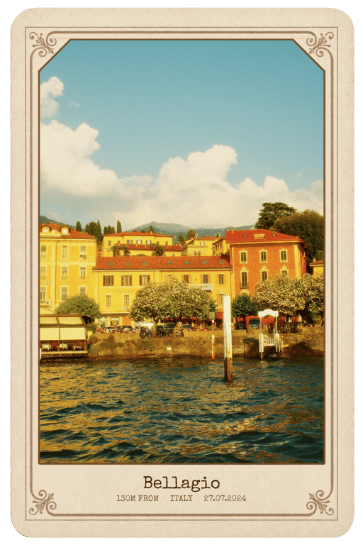 A postcard from Bellagio
