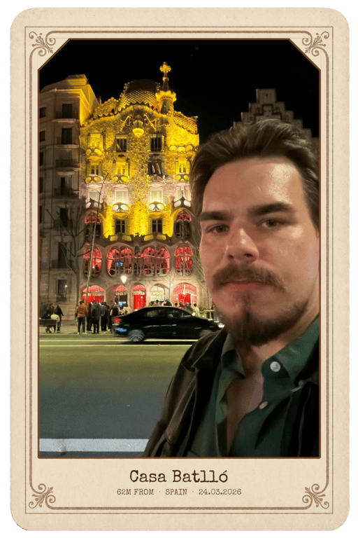 A postcard from Casa Batlló