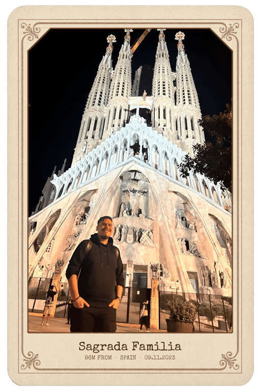 A postcard from Sagrada Familia