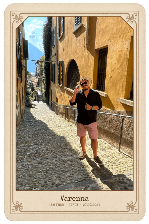 A postcard from Varenna
