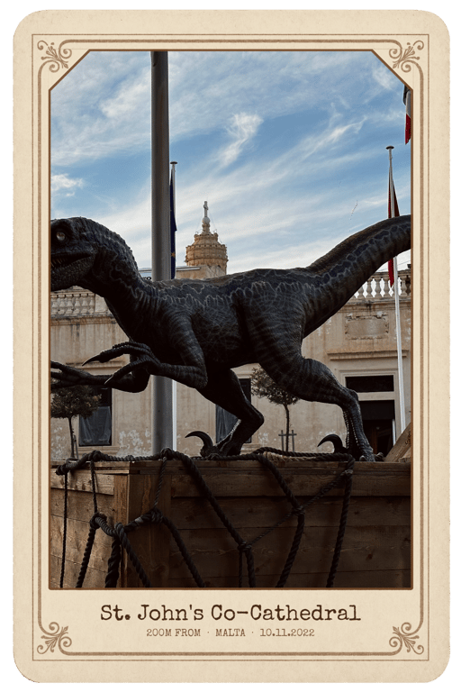 A postcard from St. John's Co-Cathedral